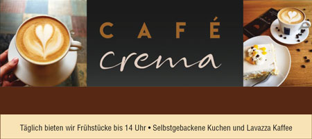 Banner Cafe Crema