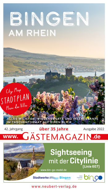 Titel Gästemagazin Bingen am Rhein 2022