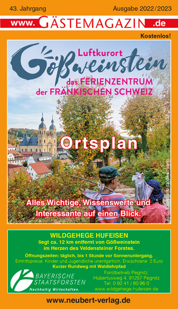 Titel Gästemagazin Gößweinstein 