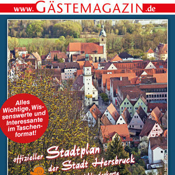 Verlag erstellt Gästemagazine und Freizeitmagazine: Titelausschnitt Gästemagazin Hersbruck