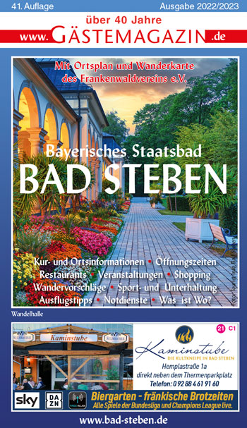 Titel Gästemagazin Bad Steben