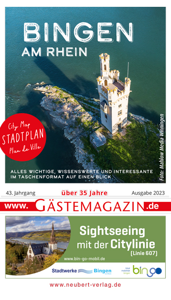Titel Gästemagazin Bingen am Rhein 2023