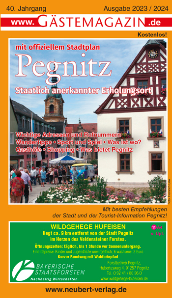 Titel Gästemagazin Pegnitz 2023