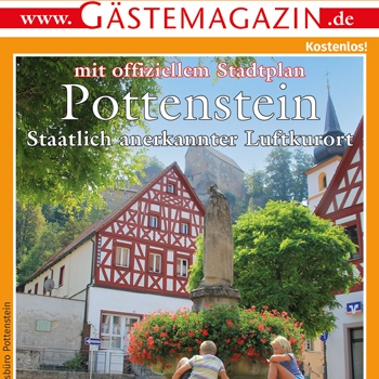Titel Gästemagazin Pottenstein 2023