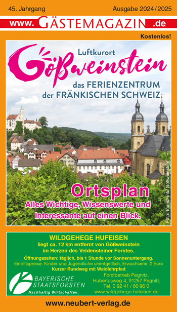 Titel Gästemagazin Gößweinstein