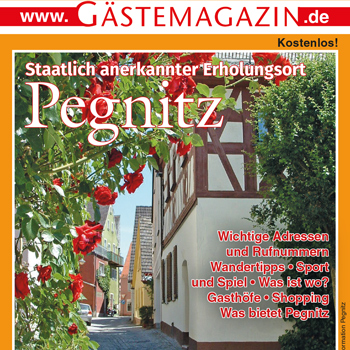 Titel Gästemagazin Pegnitz 2024/2025