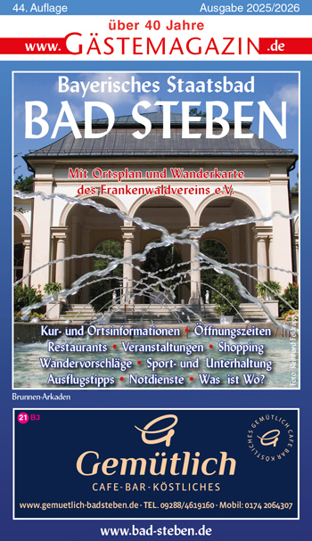 Titel Gästemagazin Bad Steben
