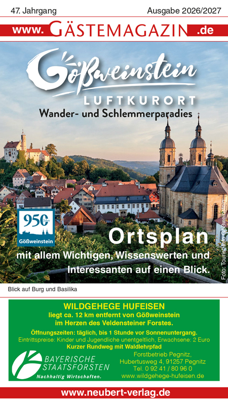 Titel Gästemagazin Gößweinstein